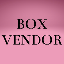 Load image into Gallery viewer, BOX VENDOR
